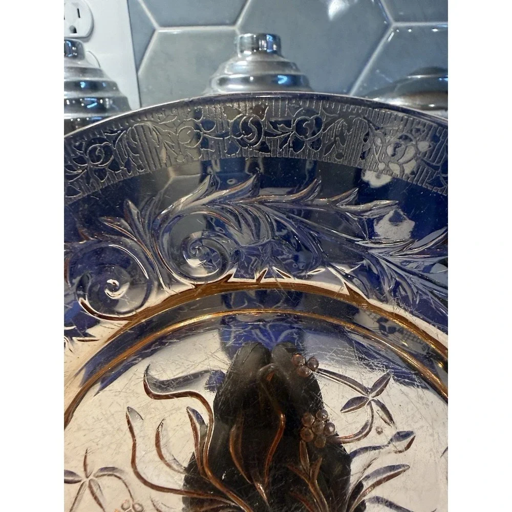 McKee Rock Crystal SET OF 3 8 1/4